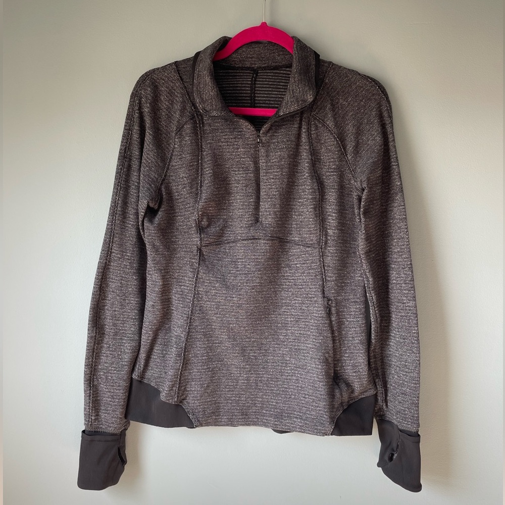 Lululemon Runderful Half Zip Long Sleeve Shirt pullover thermal